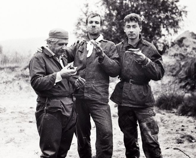 Václav Bošek, Karel Makoň, Vladimír Šťovíček