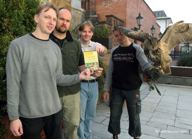 Vladimír Nový, Karel Makoň, Petr Jakubik a Jan Dubský